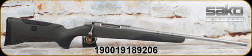 Sako - 30-06Sprg - Model 90 Finnlight - Grey Synthetic Stock w/textured synthetic leather material gripping surfaces/Stainless, 22.4"Fluted & Threaded(MT15x1)Barrel, Mfg# SYBW3169A1R37B3