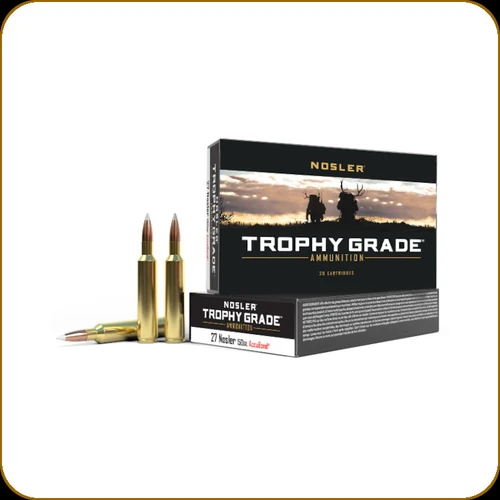 Nosler - 27 Nosler - 150 Gr - Trophy Grade - AccuBond - 20ct - 61026