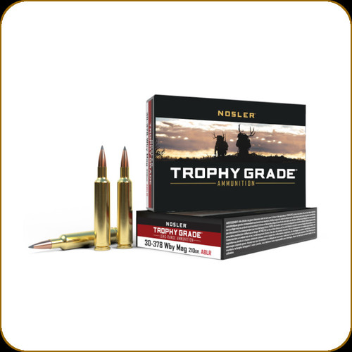 Nosler - 30-378 Wby Mag - 210 Gr - Trophy Grade - AccuBond Long Range - 20ct - 60133