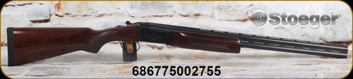 Stoeger - 20Ga/3"/26" - Condor Supreme - Break Action Shotgun - Walnut Stock/Blued Finish, Vent-Rib Barrels, (M/IC) Removable Chokes, Mfg# 31015 - STOCK IMAGE