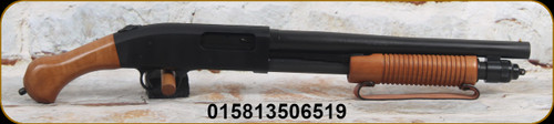 Mossberg - 12Ga/3"/14.375" - Model 590 Nightstick - Pump Action - Walnut Birdshead Grip w/Corncob Forend/Parkerized Finish, 5+1 Capacity, Mfg# 50651