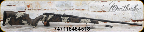 Weatherby - 270WbyMag - Mark V High Country - Exposed Carbon fiber w/WYO brown & backpack sponge pattern accents Peak 44 Bastion carbon fiber stock/Graphite Black Cerakote, 26"Spiral Fluted Barrel, Mfg# MHC01N270WR8B
