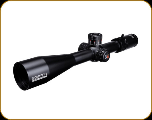 Sightron - S6 - 10-60x56mm - ED Benchrest - SFP - 34mm Tube - MOA-FTD Ret - Matte - 66011