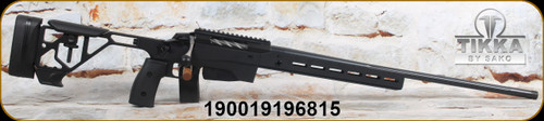 Tikka - 223Rem - Model T3x Ace Game - Aluminium Chassis w/Adjustable cheek piece/Black Anodized Finish, 24.3"Threaded (5/8x24)Fluted Barrel, 1:8"Twist, Single stage trigger, Mfg# TF1T1168A1SC9D0