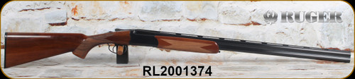 Ruger - 20Ga/3"/30" - Red Label III - Walnut Stock/Finely Polished Blued Finish, Single Inertia Trigger, Mfg# 04511, S/N RL2001374