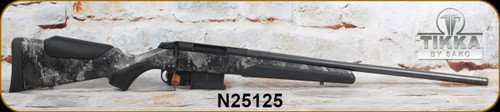 Used - Tikka - 223Rem - CTR Camo - truetimber midnight camo Synthetic Stock w/Black Grip Surfaces/Blued Finish, 23.7"Threaded Barrel, detachable magazine