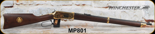 Consign - Winchester - 30-30Win - Model 1894 RCMP Centennial Edition - Lever Action - Walnut Full Stock w/inlaid medallion/Brass Receiver/Blued, 22"Barrel - unfired, in original box w/papers