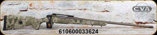 Consign - CVA - 300PRC - Cascade Long Range Hunter -  Real Tree Hillside Soft Touch Stock/Smoked Bronze Cerakote, 26"Fluted & Threaded(5/8x24)Barrel, Omni Muzzle Brake, 1:9", Mfg# CR3967