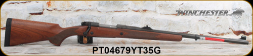 Winchester - 458WinMag - Model 70 Safari Express - Bolt Action Rifle - Walnut/Blued, 24" Barrel, 3 Rounds, Adjustable Sights, Mfg#535204144, S/N PT04679YT35G