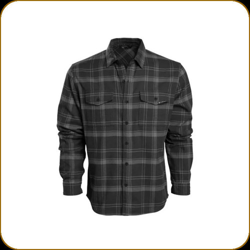 Vortex - Men's Timber Rush Flannel - Black - X-Large - 226-01-BLK-XL