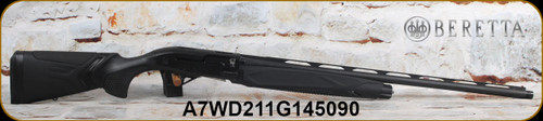 Beretta - 12Ga/3.5"/28" - Model A400 Solo - B-LINK Pro gas system Semi-Auto - Kick-Off Plus Stock, Black Synthetic/Black Cerakote - Semi-Auto, Mfg# A7WD211G145090