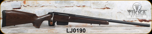 Tikka - 22-250Rem - T3x Varmint Hunter - Walnut Monte Carlo stock/Blued, 23.7"Heavy Barrel, 1:14"Twist, 5rd Magazine, Mfg# TF1T1319A10C0G6, S/N LJ0190