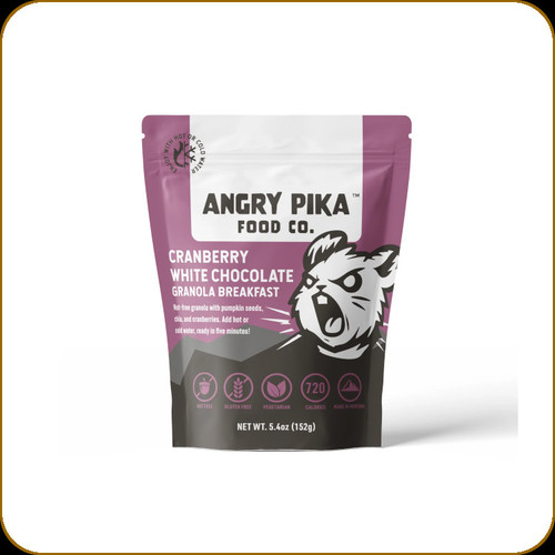 Angry Pika Food Co. - Cranberry White Chocolate Granola Breakfast - 152g