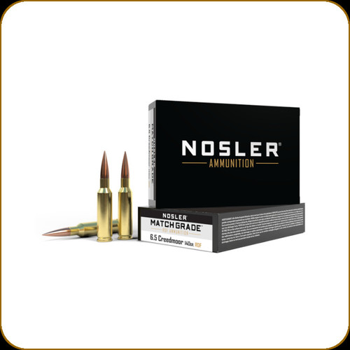 Nosler - 6.5 Creedmoor - 140 Gr - Match Grade - RDF - 20ct - 60115