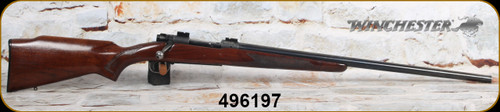 Consign - Winchester - 220Swift - Model 70 - Pre-64 - Walnut Monte Carlo Stock/Blued, 26"Heavy Barrel, Engraved Floorplate, CRF w/Claw extractor, factory recoil pad - 1960 production