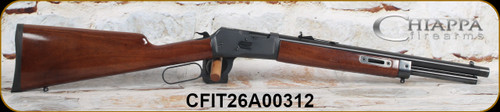 Consign - Chiappa - 44RemMag - Model 1892 Wildlands Core Carbine - Lever-Action - Hand Oiled Walnut/Blued Finish, 16.5"Round Barrel, Semi-Buckhorn rear sight, Mfg# 920.448 - only 20rds fired - in orig.box