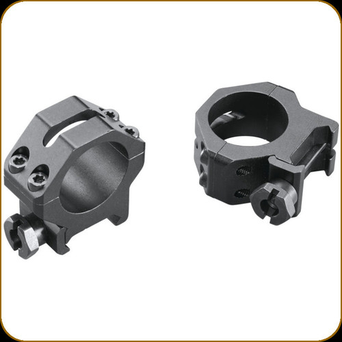 Weaver - 1" - Med - Weaver style - 4-Hole Skeleton Rings - Fits up to 40mm Obj. Lens - Matte - 48360
