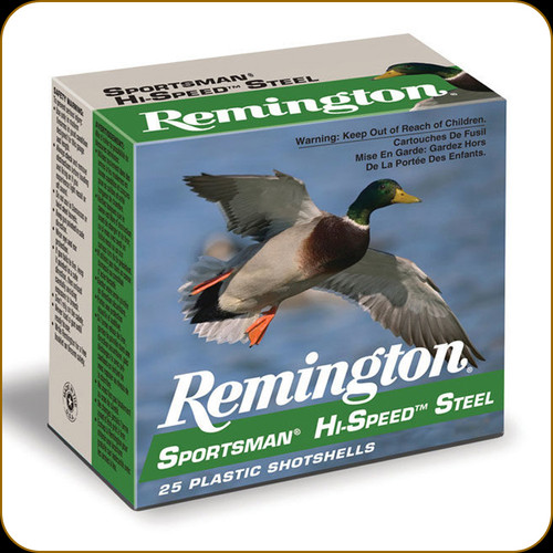Remington - 12 Ga 3" - 1 1/4oz - Shot BB - Sportman Hi-Speed Steel - 25ct - 20987 Remington - 12 Ga 3" - 1 1/4oz - Shot BB - Sportman Hi-Speed Steel - 25ct - 20987