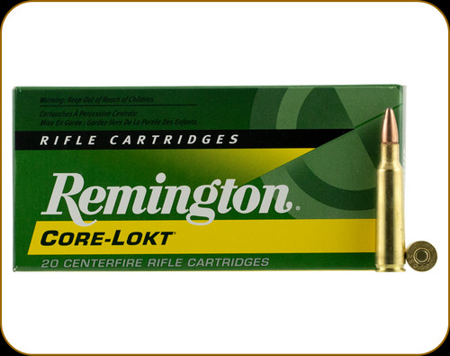 Remington - 30-06 Sprg - 125 Gr - Express Core-Lokt - Pointed Soft Point - 20ct - 21401