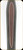 Levy's Leather - Leather Sling - 2 1/4" Black Cobra Style w/ DarkBrown Accent & White Stitching - 37" - SN22TT-BLK