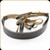 Levy's Leather - Bird Carrier - 2" Black w/four 1/2" Self Tightening Leather Loops - 38" - SN131-BLK