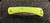 Buck Knives - Slim Hunter - Nail Notch - Chartreuse - 3110GRS1
