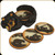 Rivers Edge - Bear - Coaster Set - 2044