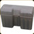 MTM Case-Gard - RF-22 Series Ammo Box - 300/338/416 Rigby - 22rd - Clear Smoke - RF22-LM-41