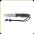 Lamoureux and Sons - Anticosti Pro Guide Hunting Knife - 4" Blade - Stainless Steel CPM-S30V - Black Micarta Canvas Handle - LS-ANTIC-05