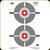 Birchwood Casey - EZE-Scorer Targets - Double Bulls-Eye - 12"x18" - 10pk - 37207