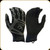 Venture Gear Tactical - Compression Fit Training Tactical Gloves - Black - Medium - 1 Pair - VGTG10BM
