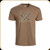 Vortex - Camo Logo Short Sleeve T-Shirt - Coyote Heather - Large - 120-15-CHE-L