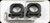 Ken Farrell - 1" Low Scope Rings - Steel - Matte Black