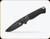 Benchmade - PSK - 3.45" Blade - CPM Magnacut Stainless Steel - Carbon Fiber/Black G10 Handle - 593BK-01