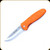 Ganzo - G6252 Knife - 89mm Blade - BRD4116 Steel - Orange Fiberglass Handle - G6252-OR