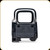 EOTech - Holographic Weapon Sight - 68 MOA Ring w/ Two MOA Dot Ret - Night Vision Compatible -  Single QD Lever - Matte - EXPS3-2
