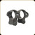 Redfield - 1" - Medium - Ruger 77 Rings - Std Rear/Ext Front - Gloss - 47234