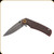 Browning - Buckmark Slim Folding Knife - 3.13" Blade - D2 - Bronze Stonewash Polymer Handle - 3220581