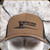 Prophet River - Logo Trucker Hat - Coyote Brown w/Black Mesh - Black Logo