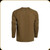 Vortex - Men's Outland Heavyweight Long Sleeve Pocket Tee - Dark Olive - X-Small - 225-01-DOL-XS