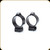 Talley - 1" High Fixed Rings (Satin)