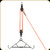 Allen - Takedown Gambrel and Hoist - 500 lbs - Steel - 7244