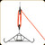 Allen - Heavy-Duty Gambrel and Hoist - 1,200 lbs - Steel - 7245