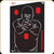 Allen - EZ Aim - Non-Adhesive Splash Reactive Bad Guy Silhouette Target - 12."x18" - 5-pk - 15249