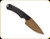Buck Knives - Alpha Guide - Backcountry - 3 5/8" Blade - 420HC - Black Rubber and Glass FIlled Nylon Handle - 0664BKS1-B/14522