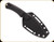 Buck Knives - Alpha Guide - Backcountry - 3 5/8" Blade - 420HC - Black Rubber and Glass FIlled Nylon Handle - 0664BKS1-B/14522