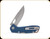 Buck Knives - Mustang - 3 1/4" Blade - 420HC - Dark Blue Aluminum Handle - 0724BLS1-B/14396
