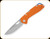 Buck Knives - Mustang - 3 1/4" Blade - 420HC - Orange Aluminum Handle - 0724ORS-B/14398