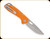 Buck Knives - Mustang - 3 1/4" Blade - 420HC - Orange Aluminum Handle - 0724ORS-B/14398