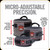 Real Avid - Ratchet Rest - Adjustable Height Shooting Bag - Large - Front Rest - 7" to 9.5" - AVRSBL